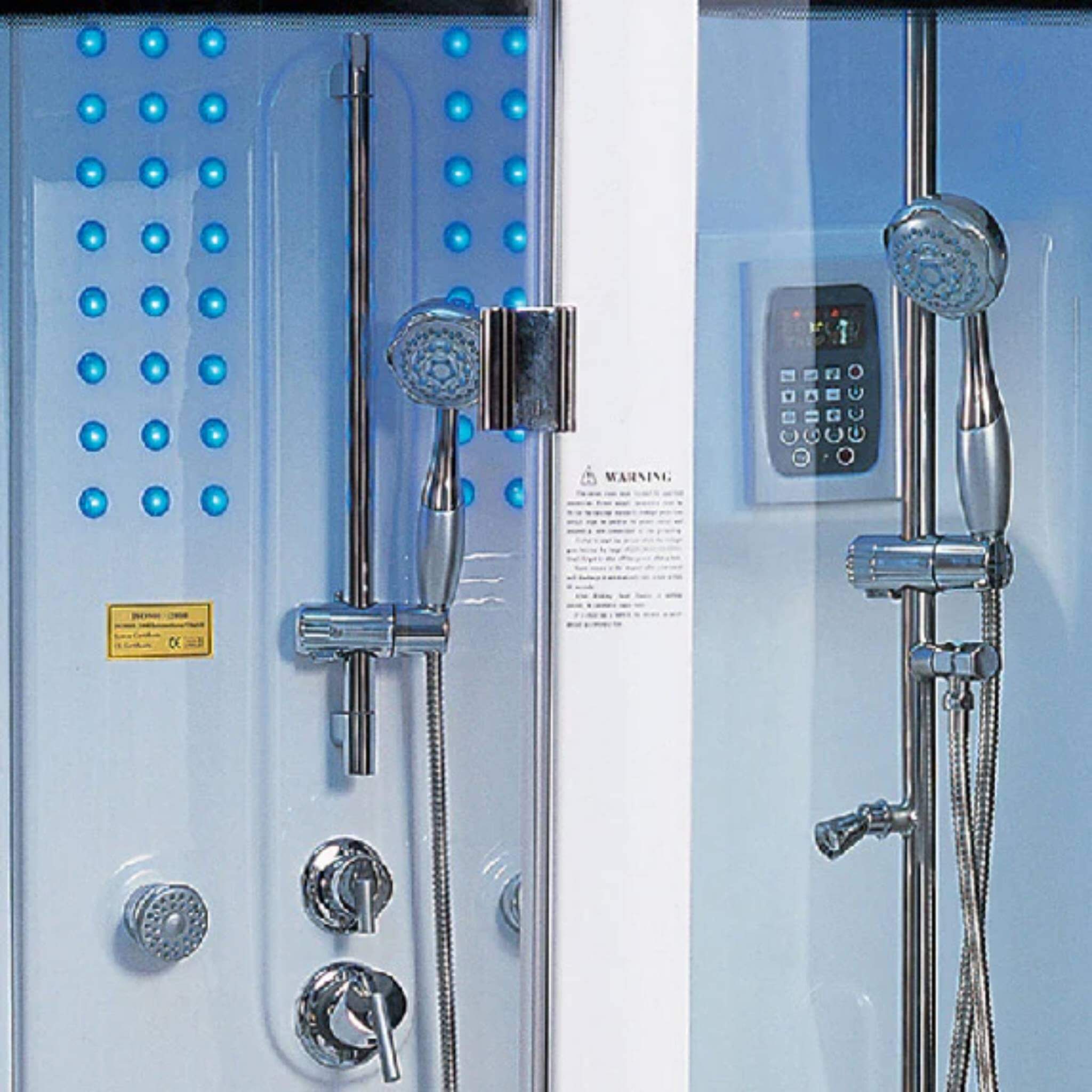 Maya Bath Siena Steam Shower With 10 Acupuncture Jets (SAK31847) – SAKSBY WHOLESALE, view 9