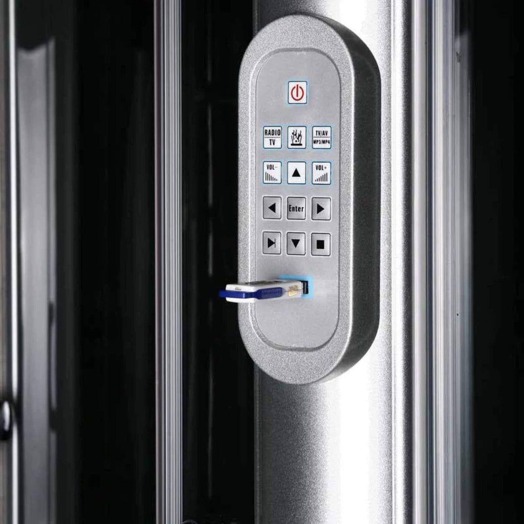 Maya Bath Siena Steam Shower With 10 Acupuncture Jets (SAK31847) – SAKSBY WHOLESALE, view 11