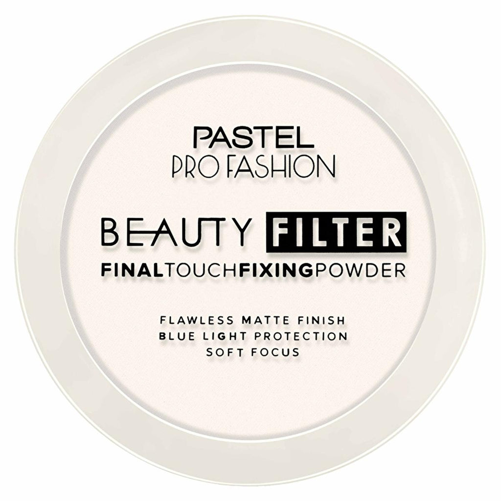 Pastel Profashion Fixing Powder 00 - Shine Control, Long Lasting Makeup, Blue Light Protection, Radiant Skin, Soft Focus Finish