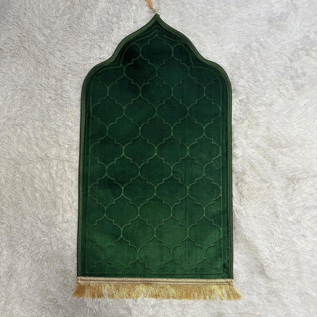 Mariam's Collection Mariam's Collection MC010 Soft Flannel Prayer Mat — feature highlight