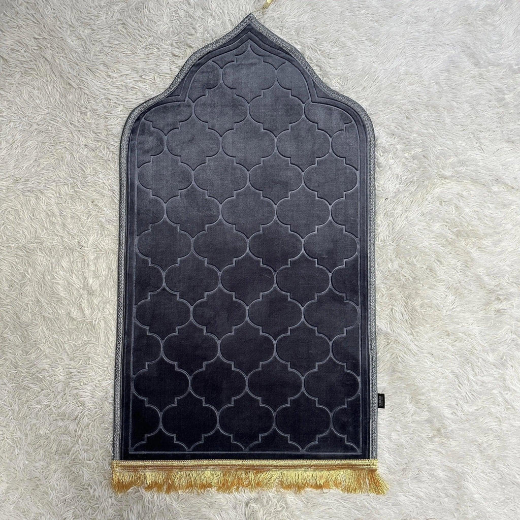 Mariam's Collection Mariam's Collection MC010 Soft Flannel Prayer Mat — detail shot 9