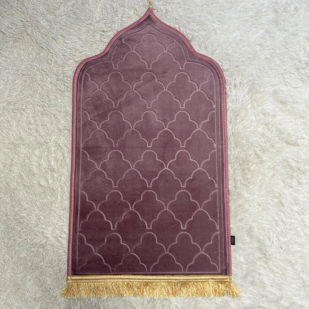 Mariam's Collection Mariam's Collection MC010 Soft Flannel Prayer Mat — detail shot 10
