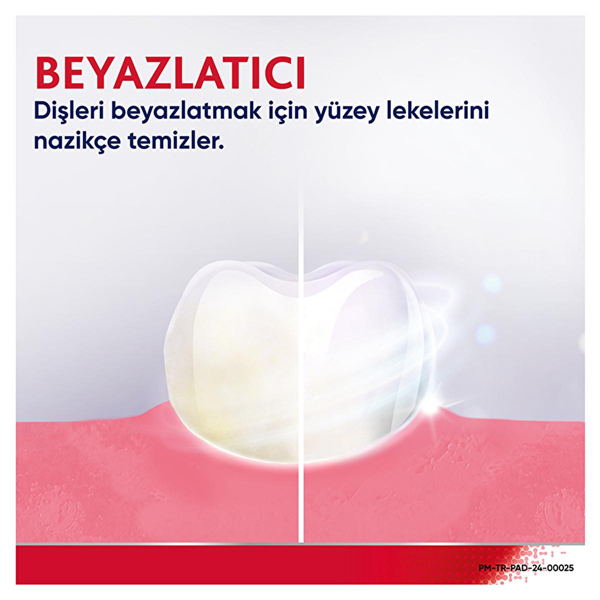 Parodontax Whitening Toothpaste: Gum Strengthening & Protection with Hyaluronic Acid for Gum Health & Sensitive Gums - 75ml