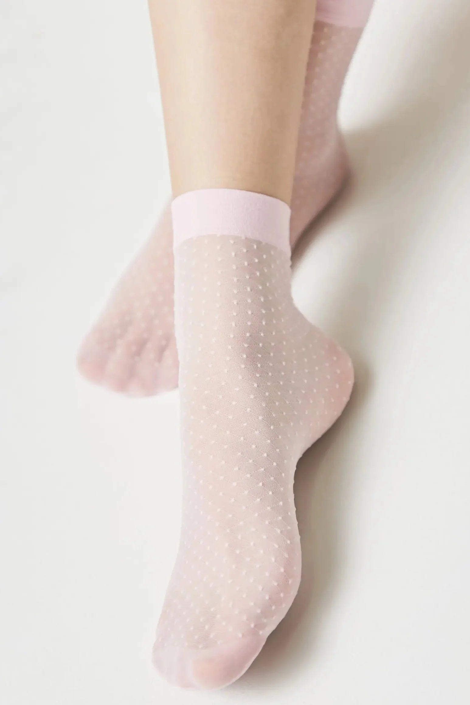 TheRanok.com Socks Conte Fantasy 20 - Polka Dot — product on model