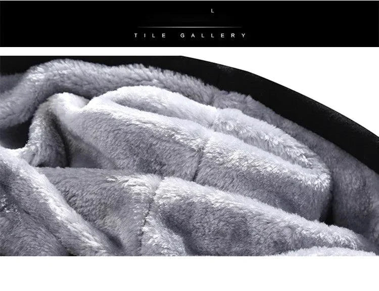 Men's Winter Sports Set: Stylish, Warm 2-Piece Ensemble for Outdoor Adventures