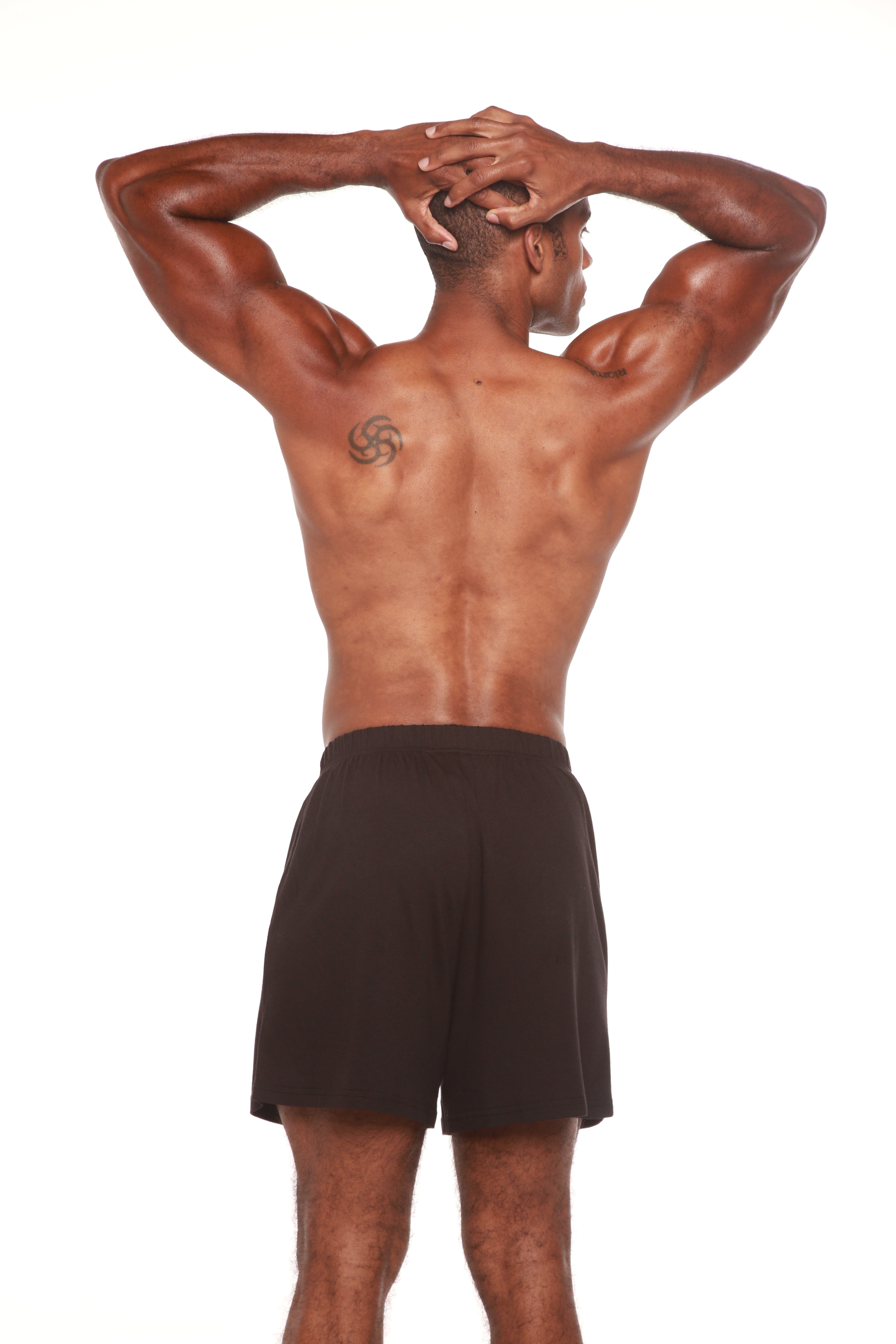 Spun Bamboo Men's Bamboo Viscose/Cotton Boxer Style Underwear — lifestyle context