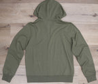 Spun Bamboo Men's Eco-Smart Full-Zip Bamboo Viscose Hoodie — back view