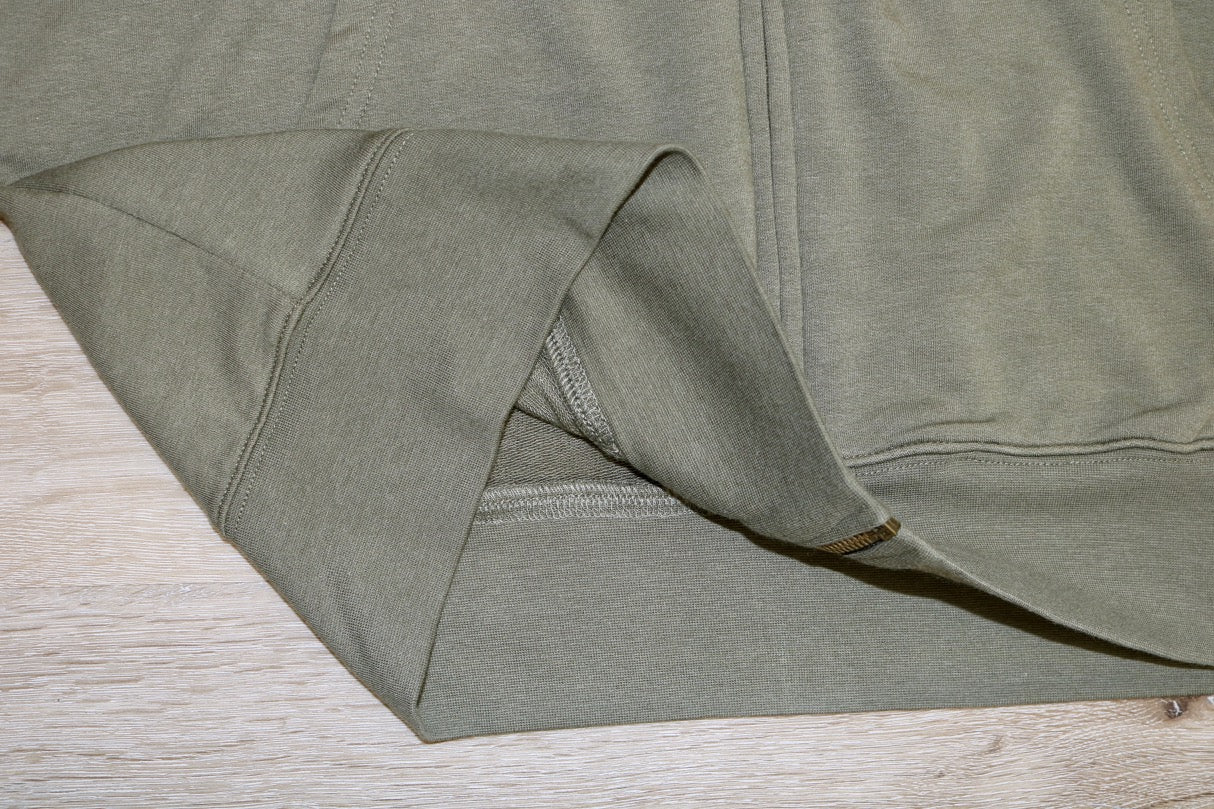 Spun Bamboo Men's Eco-Smart Full-Zip Bamboo Viscose Hoodie — alternative angle