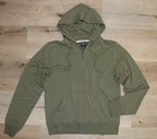 Spun Bamboo Men's Eco-Smart Full-Zip Bamboo Viscose Hoodie — side view
