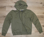 Spun Bamboo Men's Eco-Smart Full-Zip Bamboo Viscose Hoodie — lifestyle context