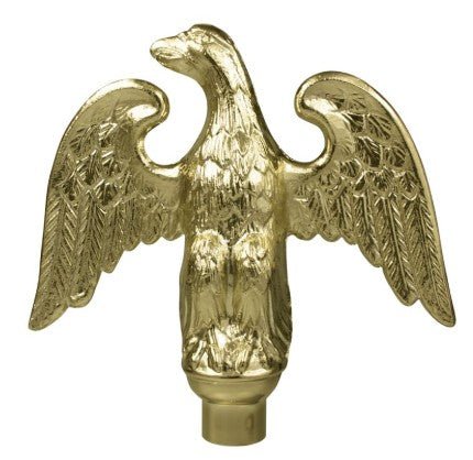 Metal Perched Eagle by Flags Unlimited