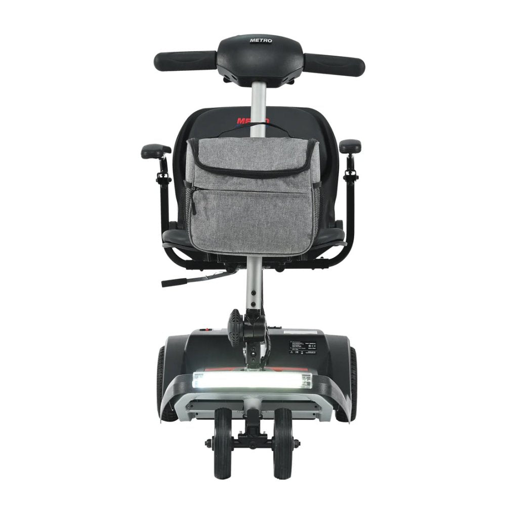 Metro Mobility Air Classic Electric 24V/12AH 250W Airline Approved Portable Folding Mobility Scooter, 265LBS (SAK96425) – SAK