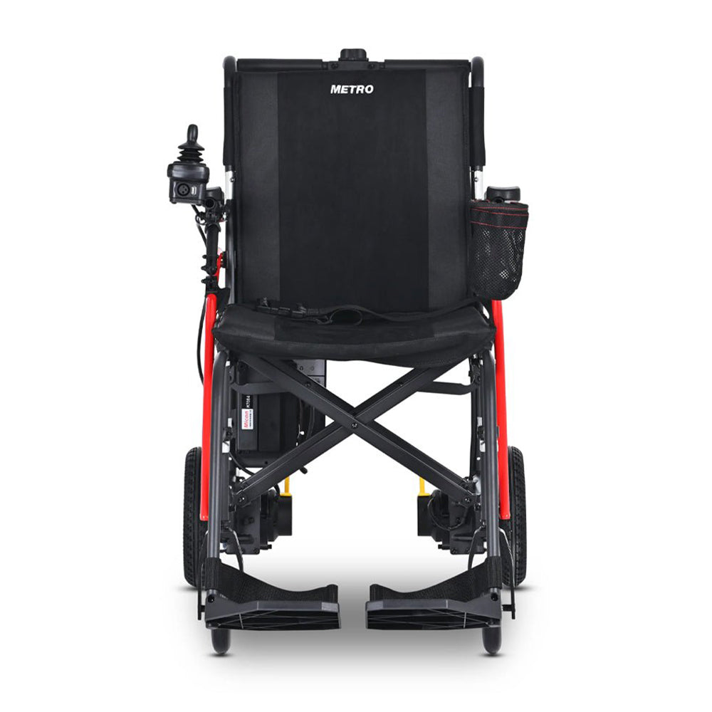 Metro Mobility iTravel Lite 24V/10AH 200W Premium Portable Folding Power Wheelchair, 220LBS (SAK97362) – SAKSBY WHOLESALE