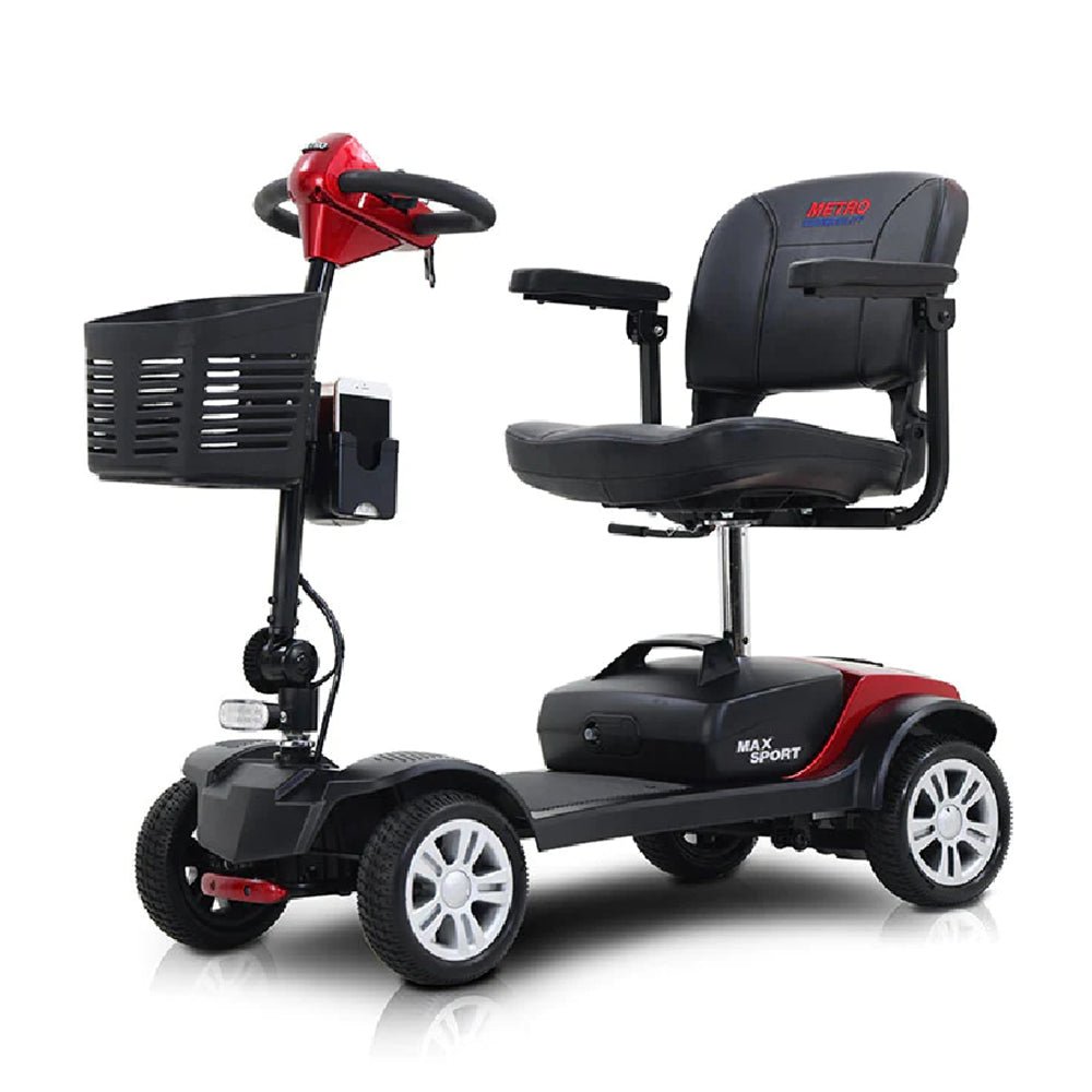 Metro Mobility Max Sport 24V/12AH Electric Drive Mobility Scooter, 300LBS (SAK91084) – SAKSBY WHOLESALE, view 3