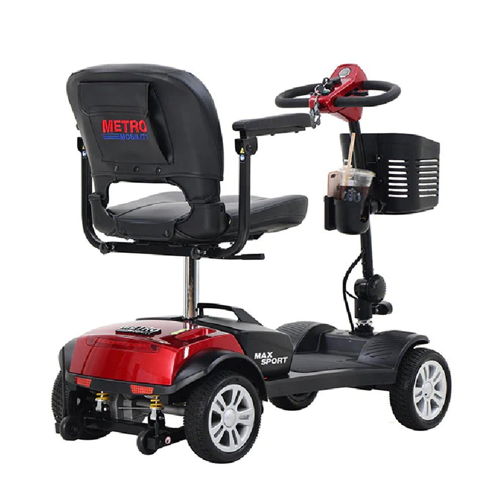 Metro Mobility Max Sport 24V/12AH Electric Drive Mobility Scooter, 300LBS (SAK91084) – SAKSBY WHOLESALE, view 9