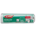 Rubin 60 Litre Trash Bags - 20 Count, 60x72 cm, Eco-Friendly & Durable