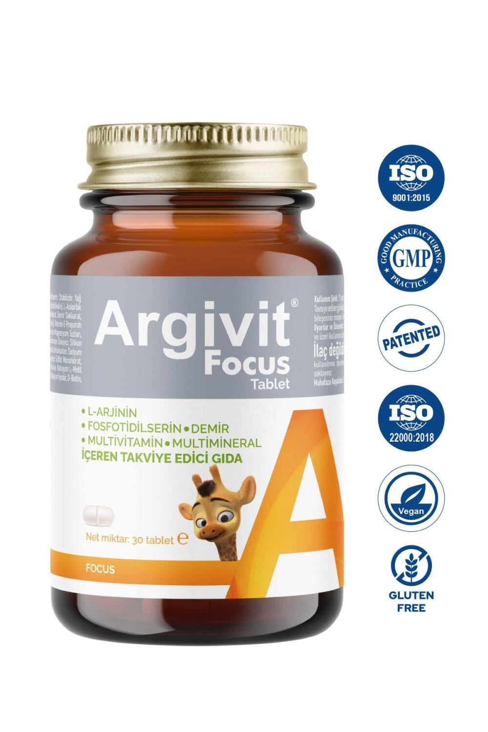 Argivit Focus 30 Tablet - Cognitive Boost | 30 Tablets