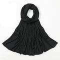 Mariam's Collection Crinkled Soft Jersey Hijab | Crinkled Hijab (MH001) — detail shot 6