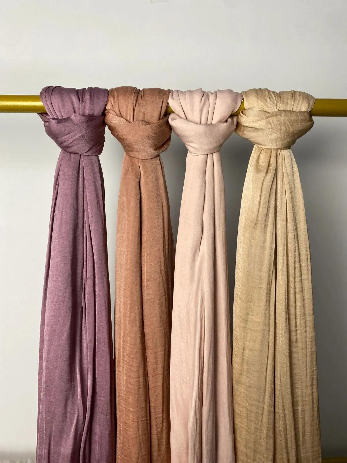 Mariam's Collection Mariam's Collection Premium Velvet Hijab New Scarf (MH002) — Mariam's Collection branding close-up