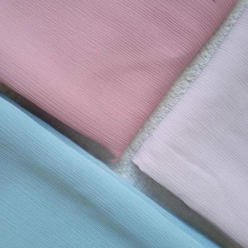 Mariam's Collection Crepe Scarf Crinkle Chiffon Hijab for Women Shawls Ripple Pleated (MH003) — detail shot 6