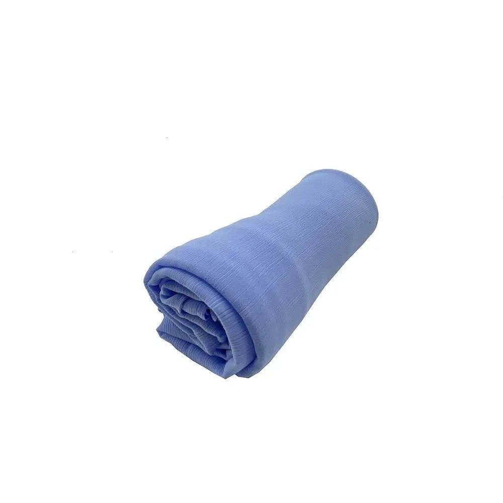 Mariam's Collection Crepe Scarf Crinkle Chiffon Hijab for Women Shawls Ripple Pleated (MH003) — flat-lay composition