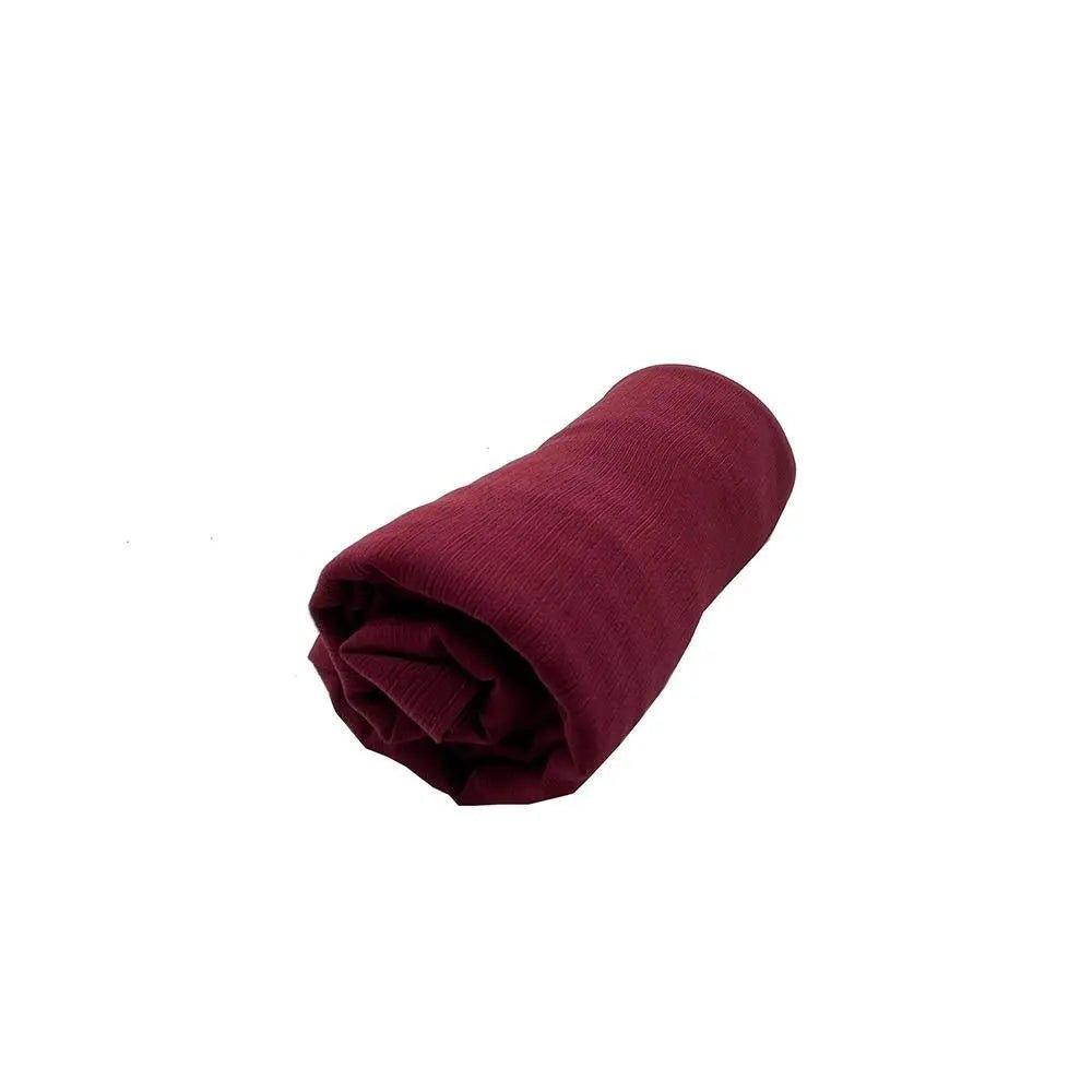 Mariam's Collection Crepe Scarf Crinkle Chiffon Hijab for Women Shawls Ripple Pleated (MH003) — lifestyle context