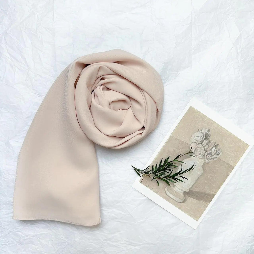 Mariam's Collection High Density Chiffon Hijab (MH005) — color detail
