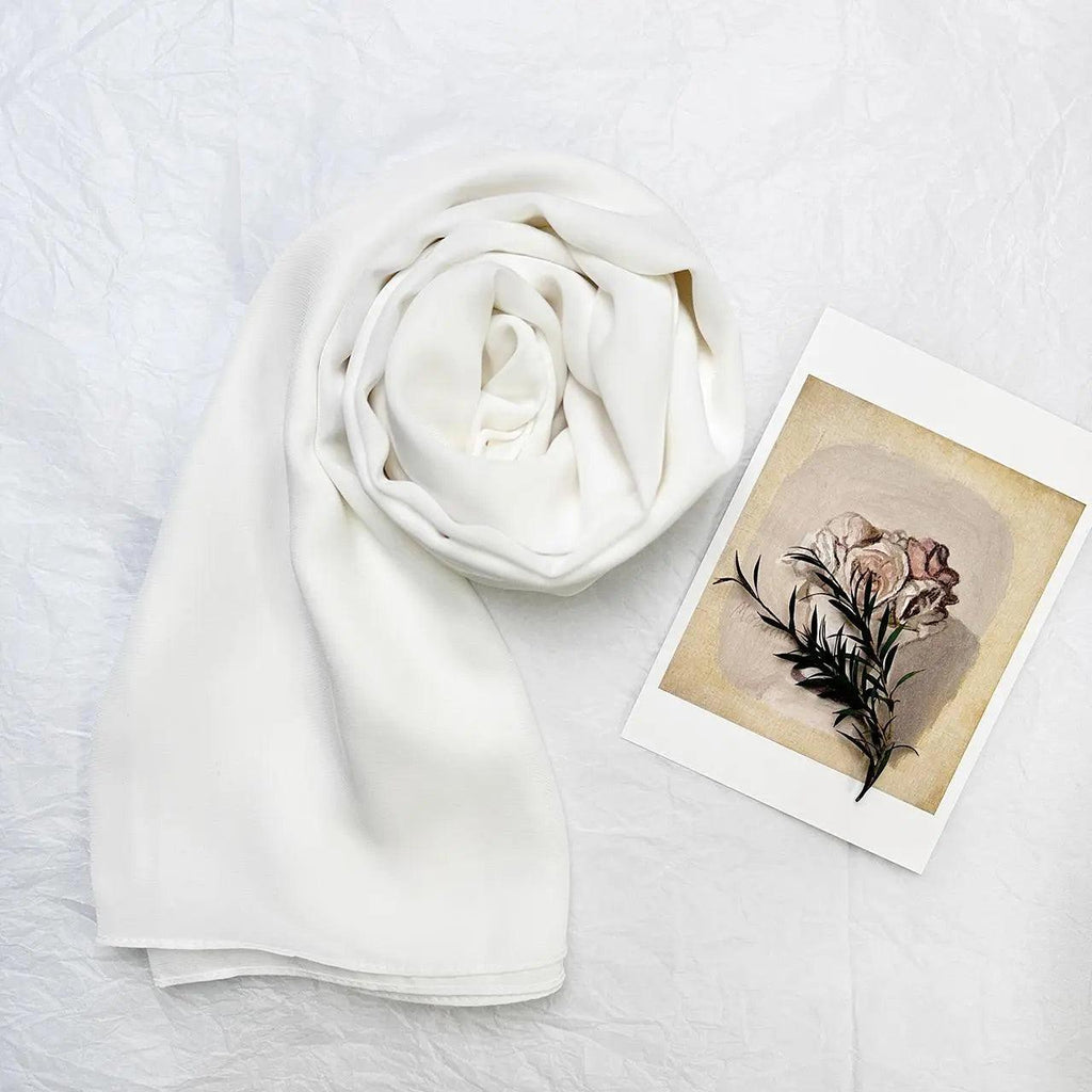 Mariam's Collection High Density Chiffon Hijab (MH005) — lifestyle worn / used context