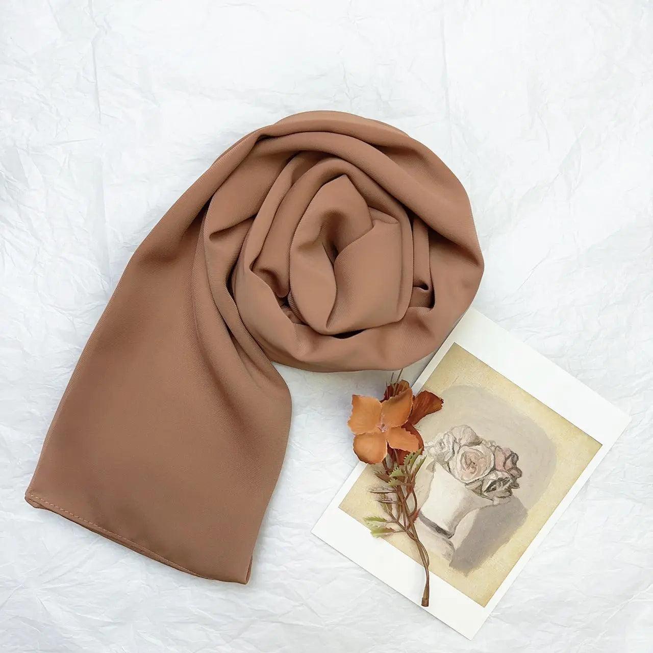 Mariam's Collection High Density Chiffon Hijab (MH005) — main product shot