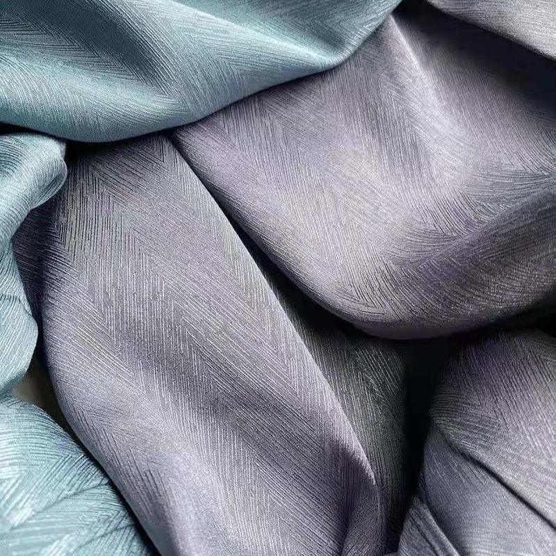 Mariam's Collection Mariam's Collection MH009 Satin Jacquard Wavy Pattern Muslim Hijab — main product shot