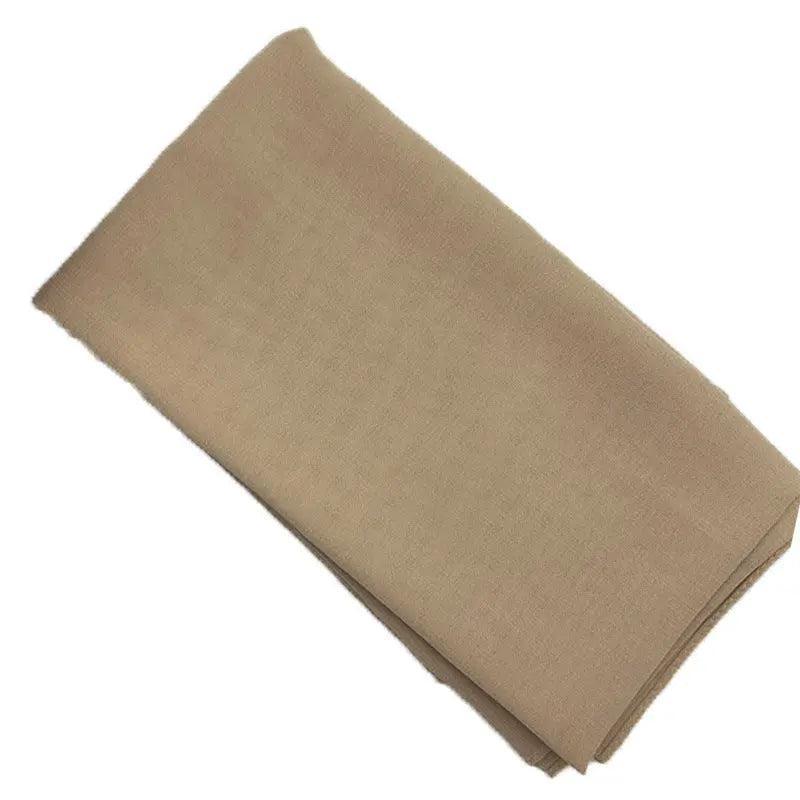 Mariam's Collection Composite Silk Chiffon Scarf  Classics Hijab (MH021) — back view