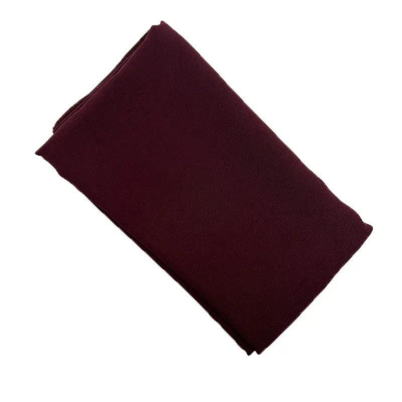 Mariam's Collection Composite Silk Chiffon Scarf  Classics Hijab (MH021) — detail shot 6