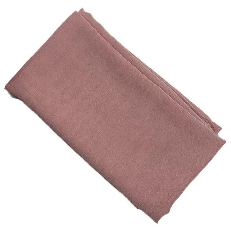 Mariam's Collection Composite Silk Chiffon Scarf  Classics Hijab (MH021) — in-use photo