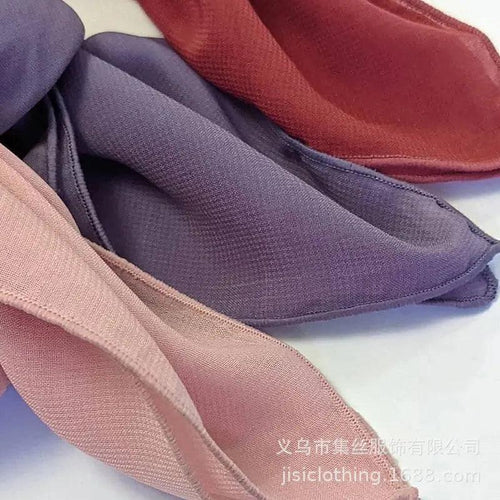 Composite Silk Chiffon Scarf  Classics Hijab (MH021)
