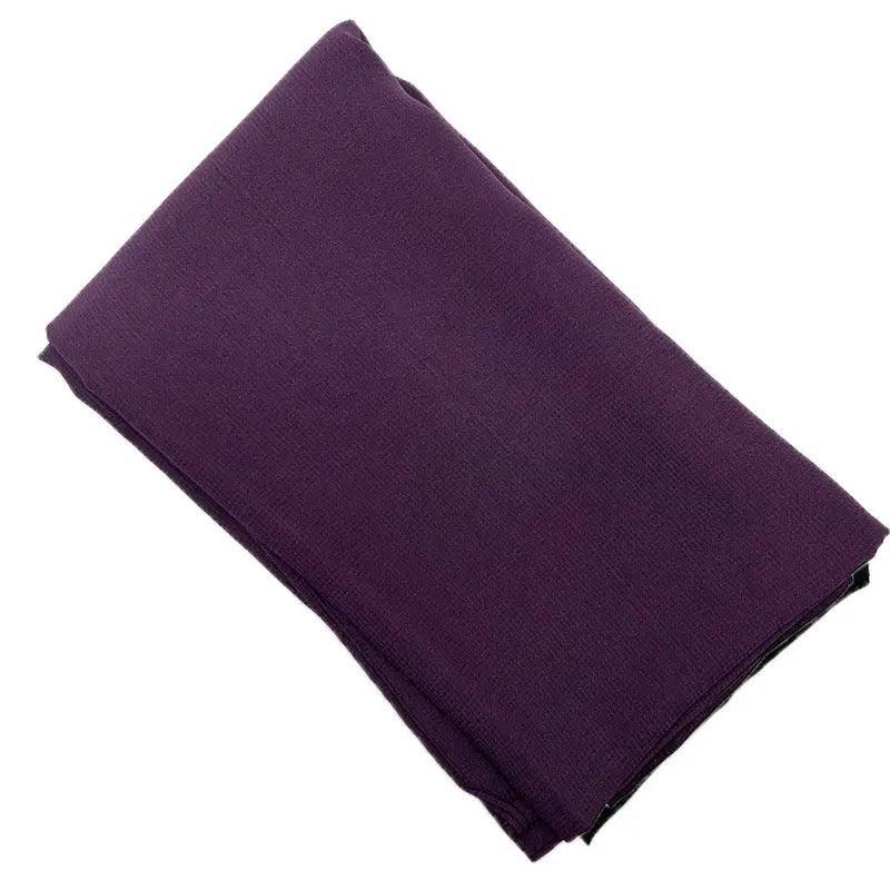 Mariam's Collection Composite Silk Chiffon Scarf  Classics Hijab (MH021) — detail shot 9