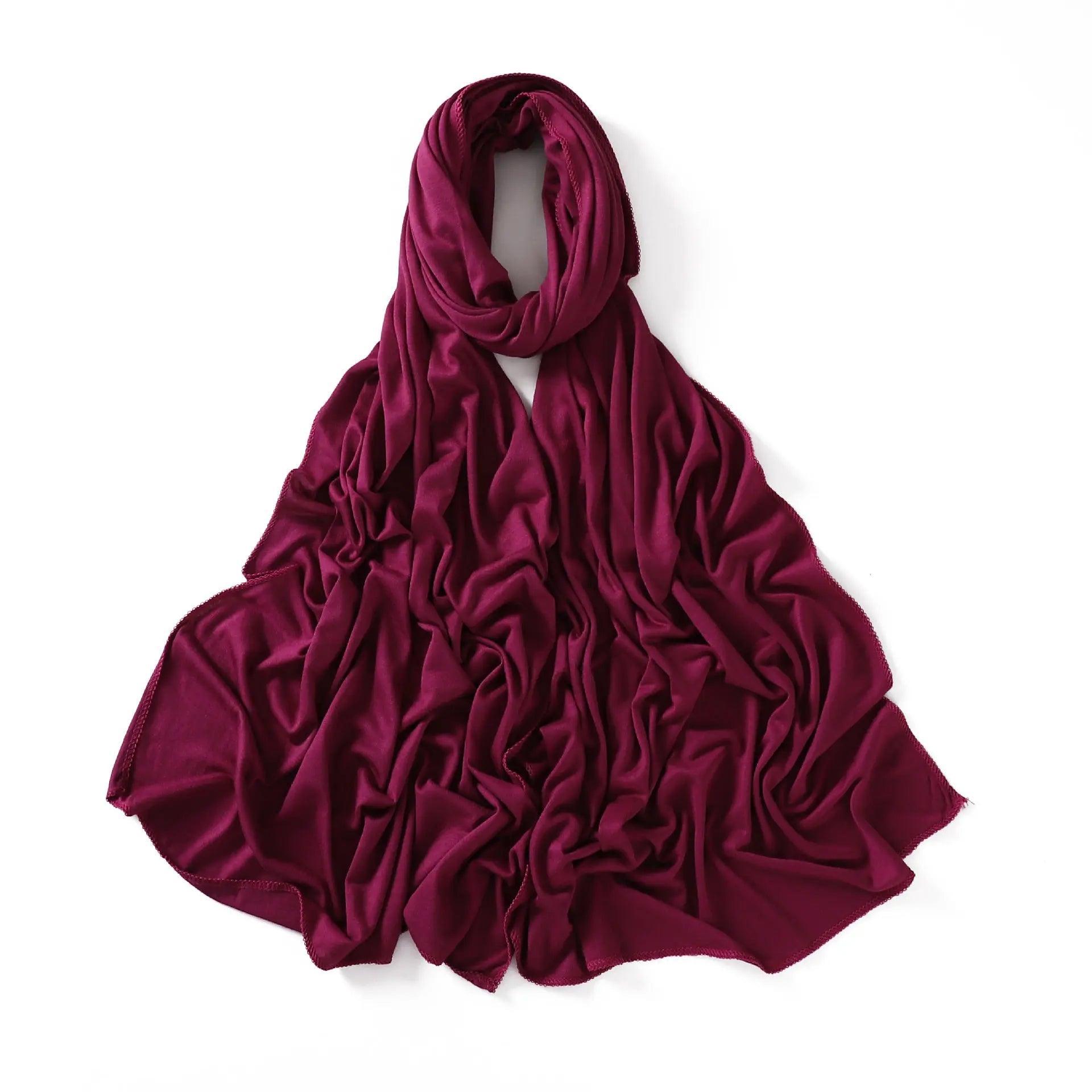 Mariam's Collection Premium soft touch jersey hijabs (MH025) — detail shot 10