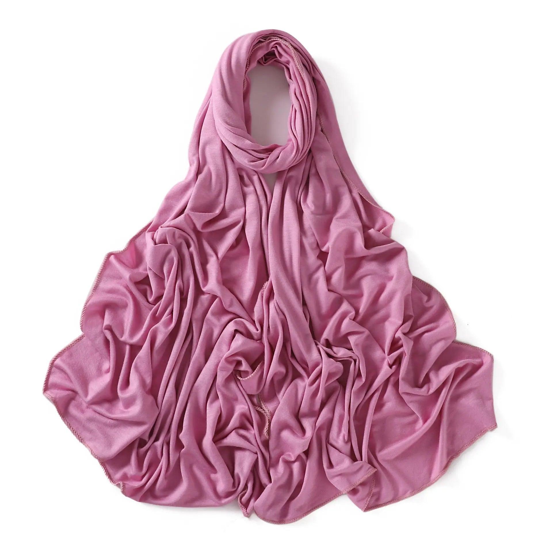 Mariam's Collection Premium soft touch jersey hijabs (MH025) — Mariam's Collection branding close-up