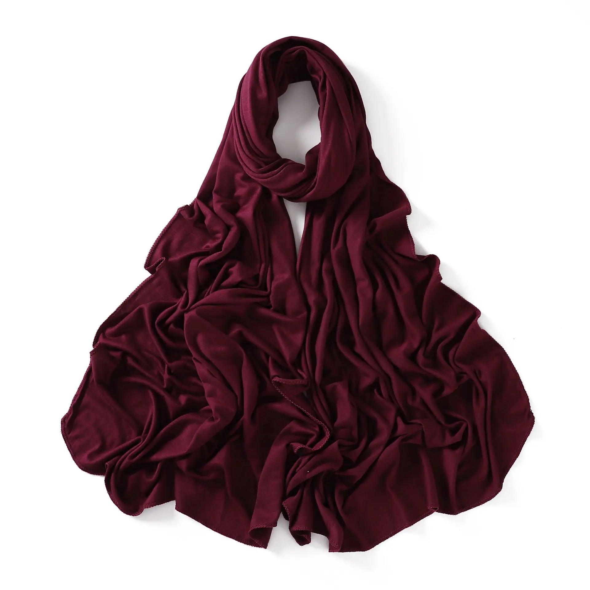 Mariam's Collection Premium soft touch jersey hijabs (MH025) — detail shot 9
