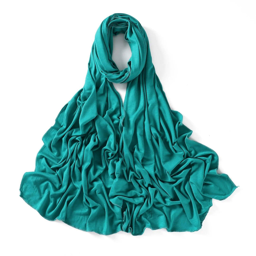 Mariam's Collection Premium soft touch jersey hijabs (MH025) — flat-lay composition
