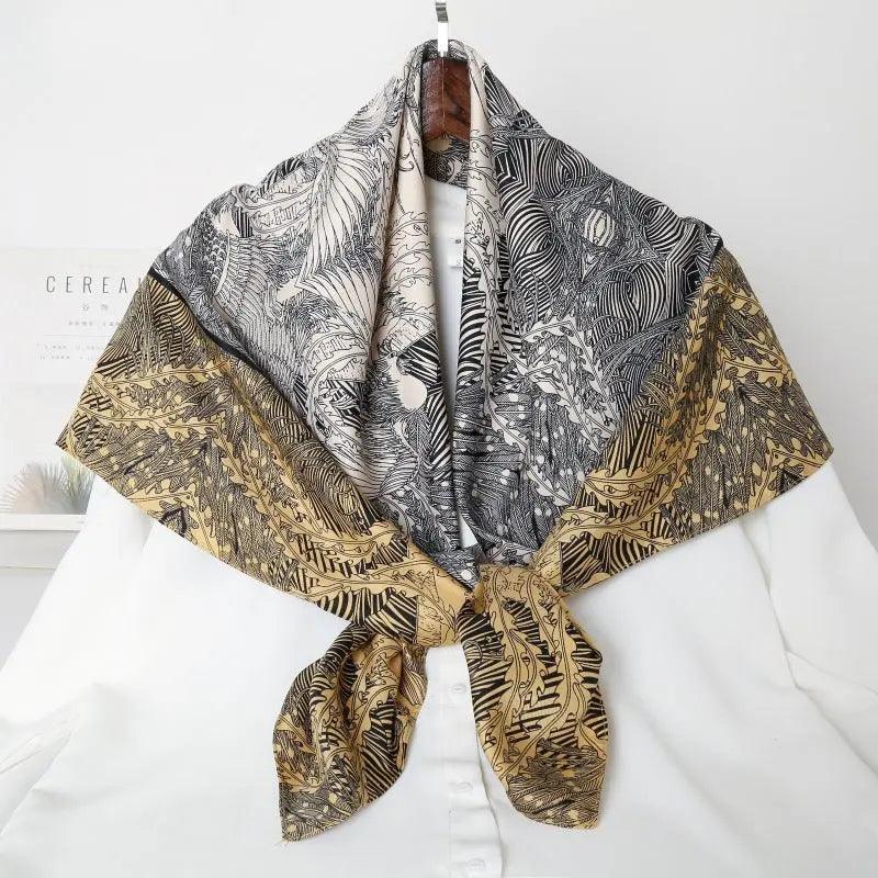 Mariam's Collection Mariam's Collection Scarf Fashion Print Hijab (MH026) — detail shot 9