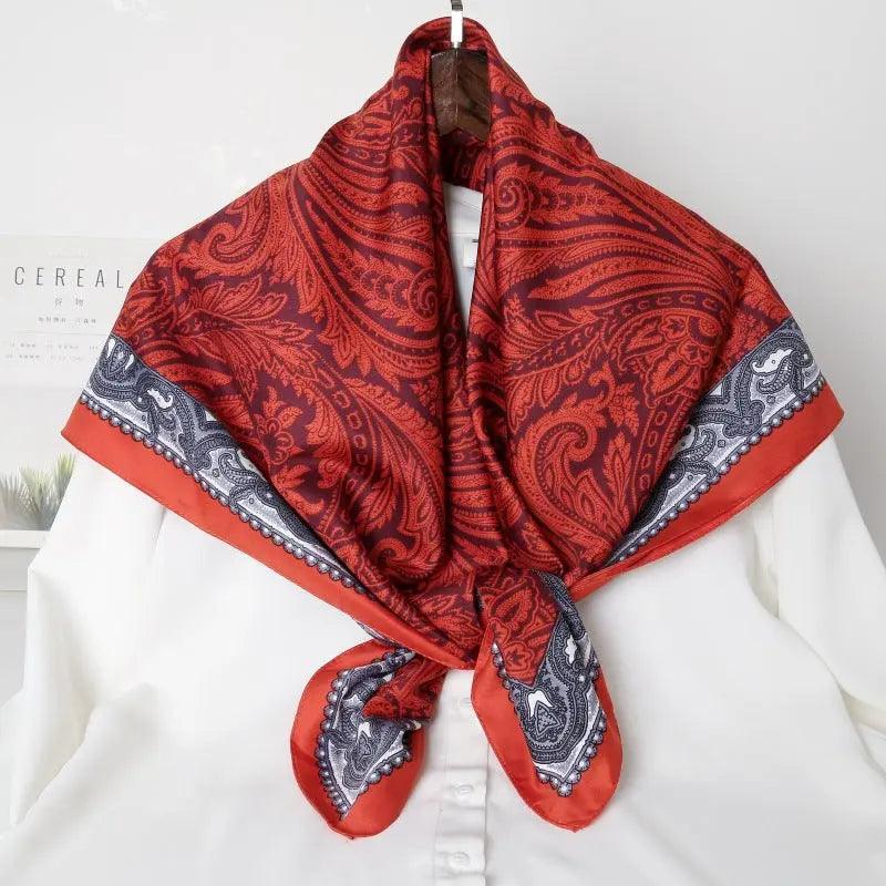 Mariam's Collection Mariam's Collection Scarf Fashion Print Hijab (MH026) — side view