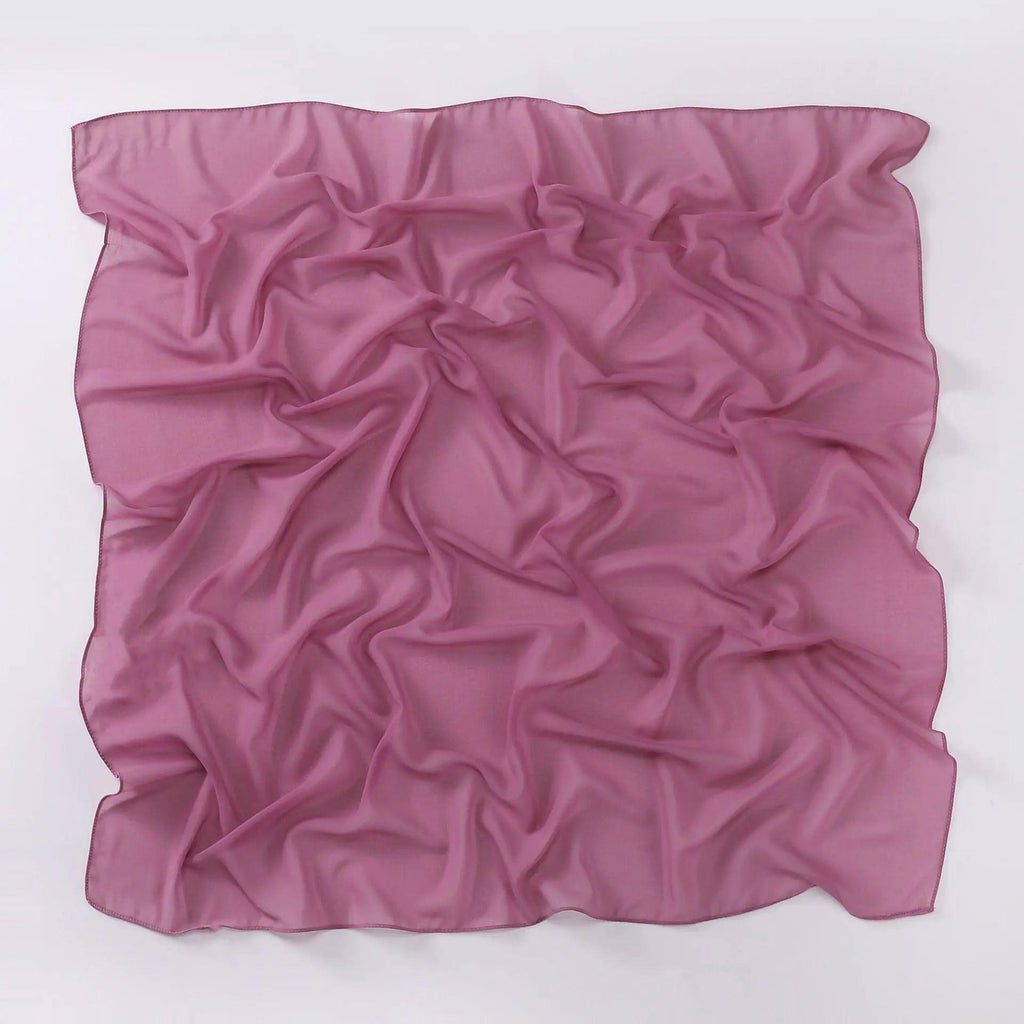 Mariam's Collection Mariam's Collection Pearl chiffon square hijab (MH028) — lifestyle context