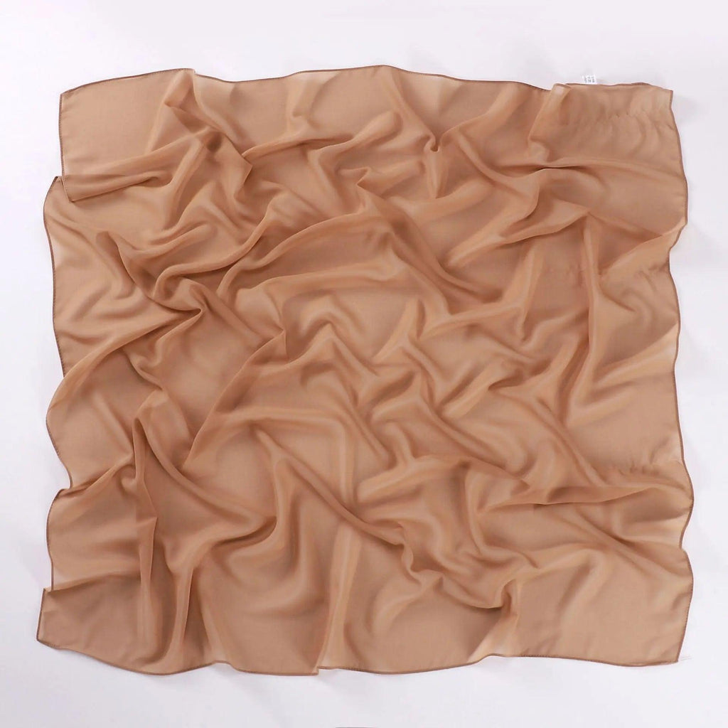 Mariam's Collection Mariam's Collection Pearl chiffon square hijab (MH028) — main product shot