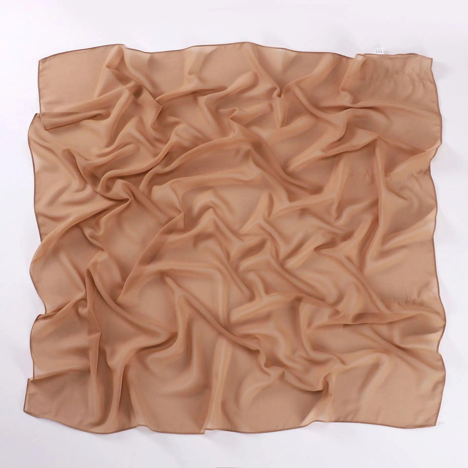 Mariam's Collection Mariam's Collection Pearl chiffon square hijab (MH028) — main product shot