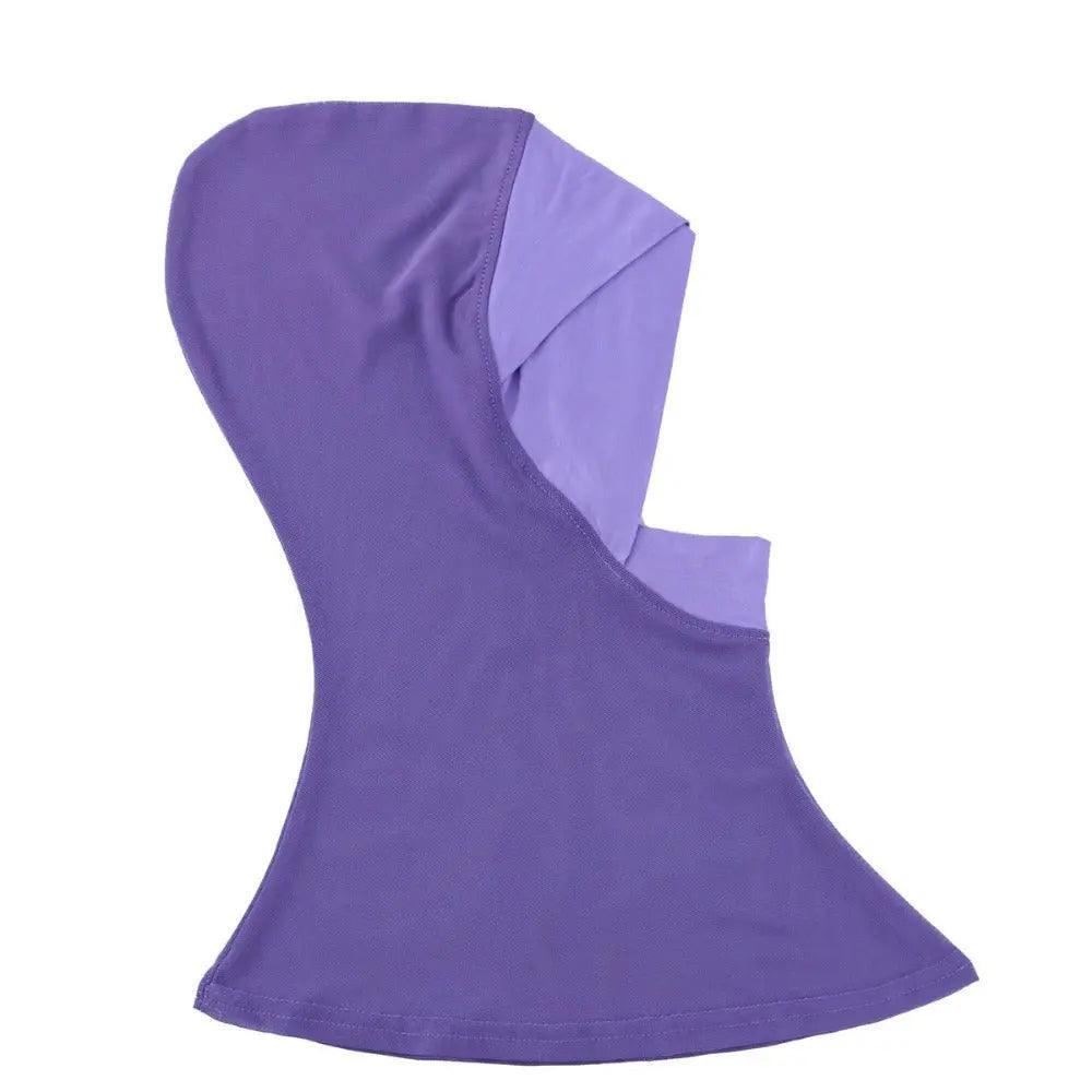 Mariam's Collection Modal Cross Undercap Hijab (MH035) — in-use photo