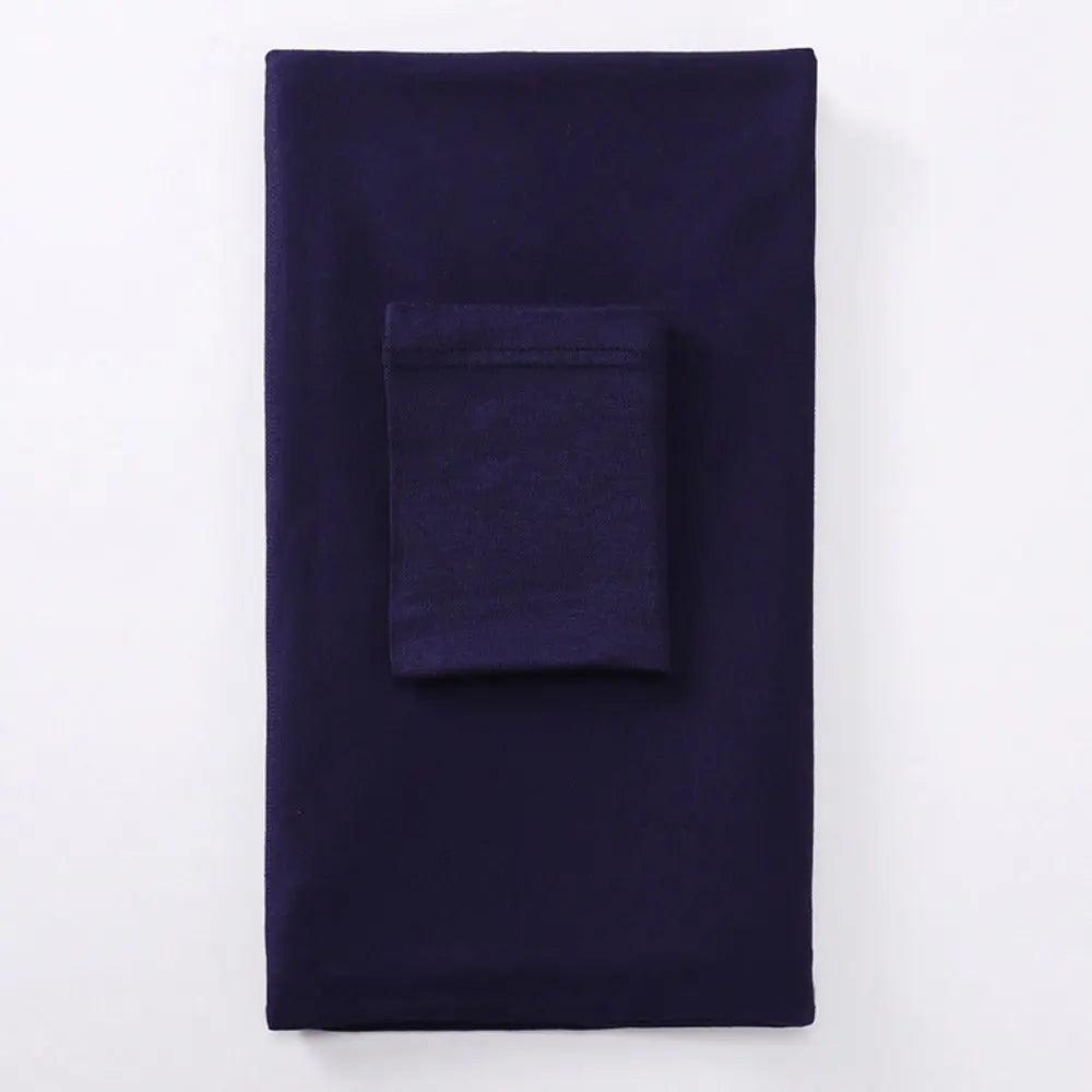 Mariam's Collection Mariam's Collection Solid Color Hijab With Basic Headscarf Cap (MH038) — detail shot 10