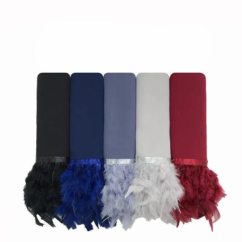 Mariam's Collection Mariam's Collection Chiffon Scarves Feather Scarf Hijab (MH039) — product category context