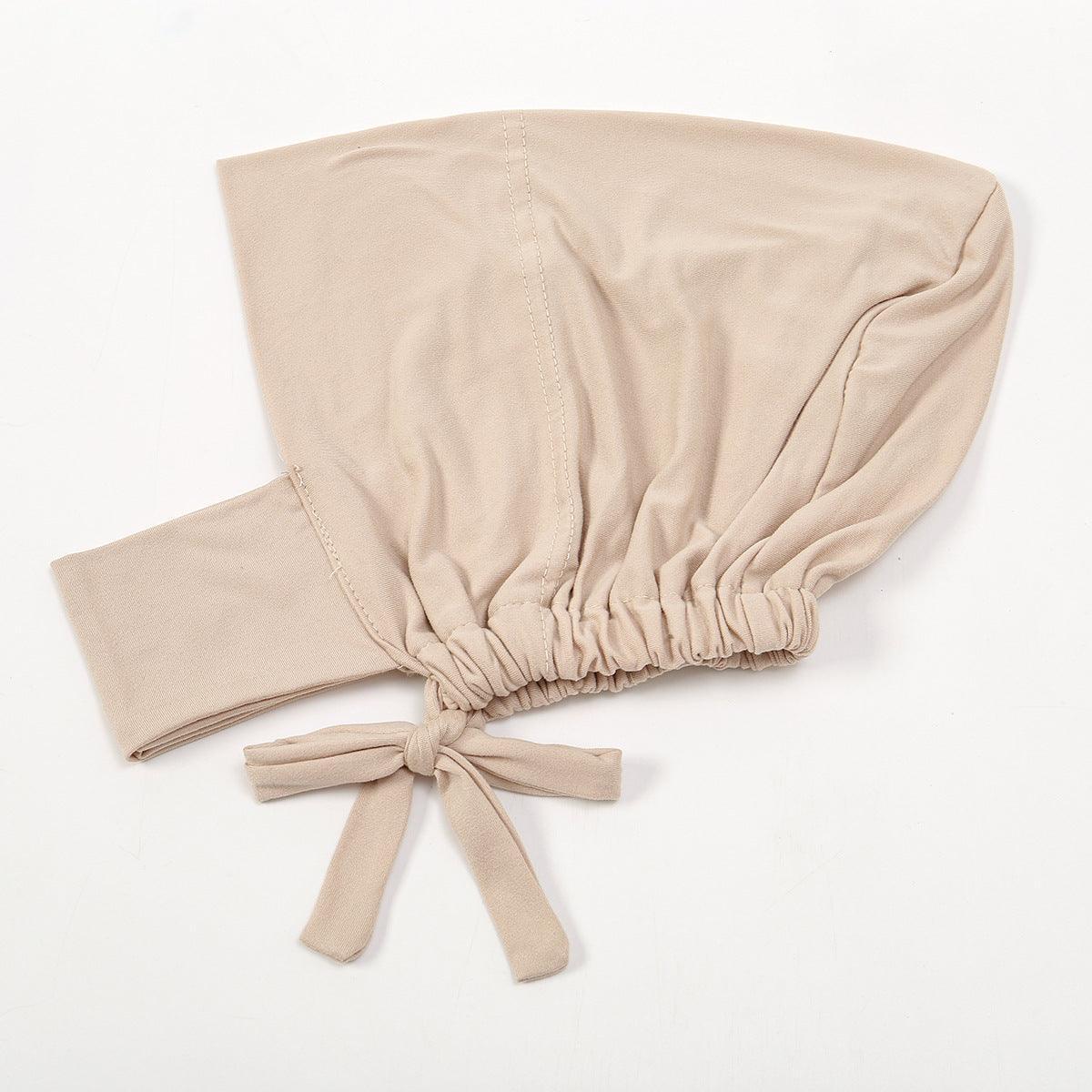 Mariam's Collection Mariam's Collection Adjustable Hijab Undercap Under Scarf Hat (MH041) — detail shot 9