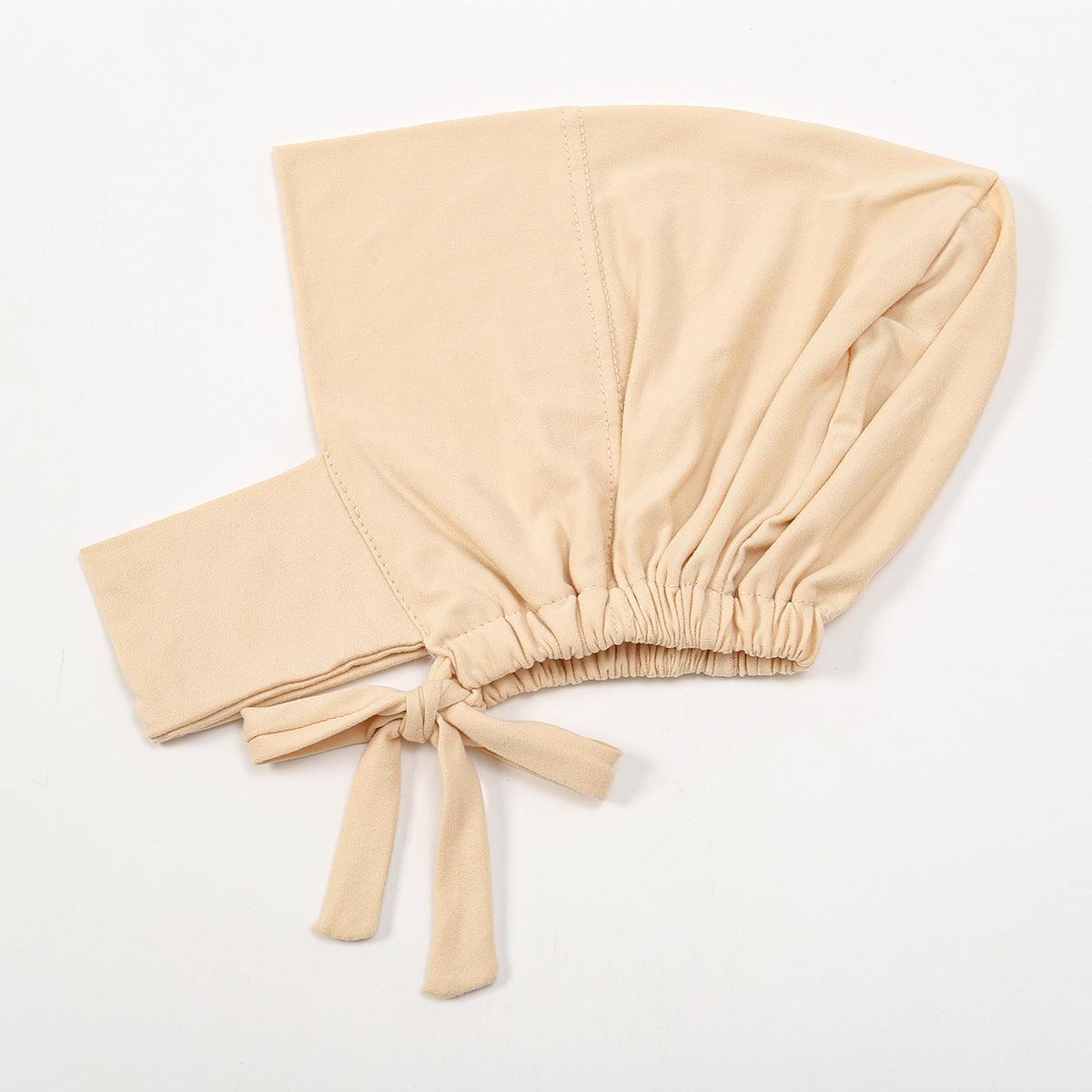 Mariam's Collection Mariam's Collection Adjustable Hijab Undercap Under Scarf Hat (MH041) — lifestyle worn / used context