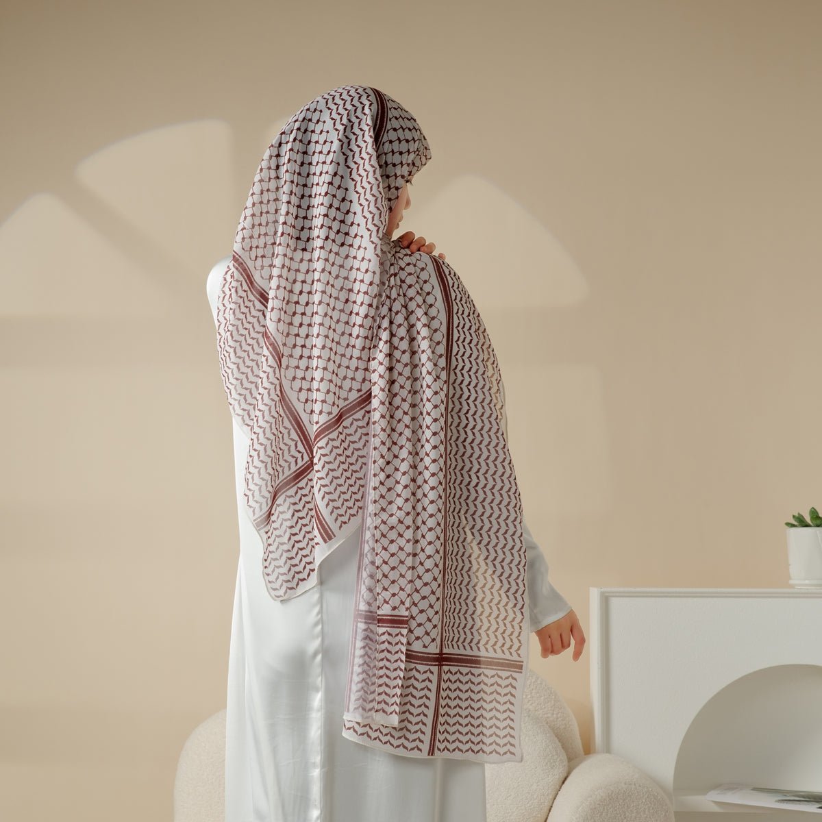 Mariam's Collection Chiffon Keffiyeh Hijab (MH045) — hijab category context
